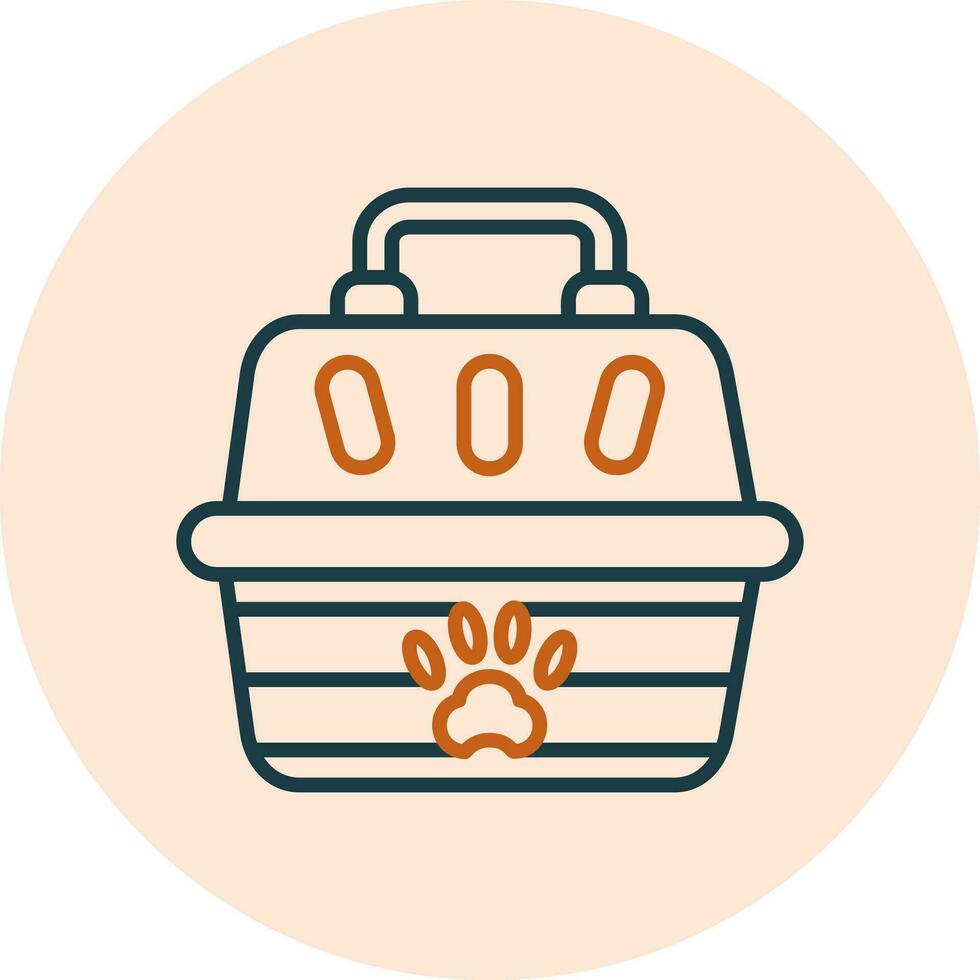 pet carrier Vector Icon