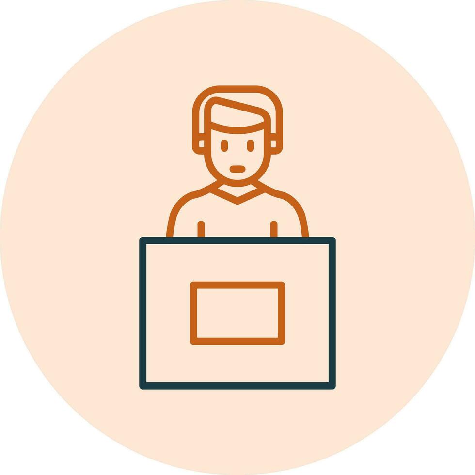 Interview Vector Icon
