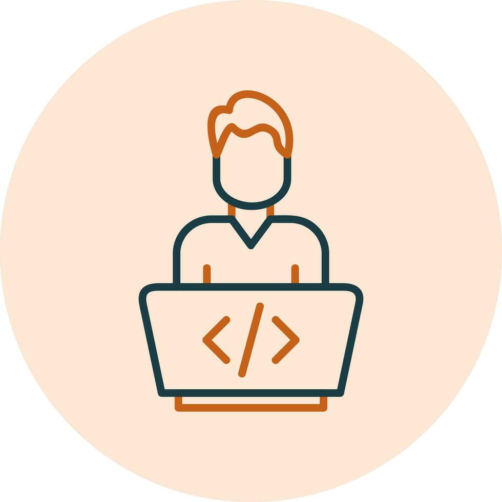 Programmer Vector Icon