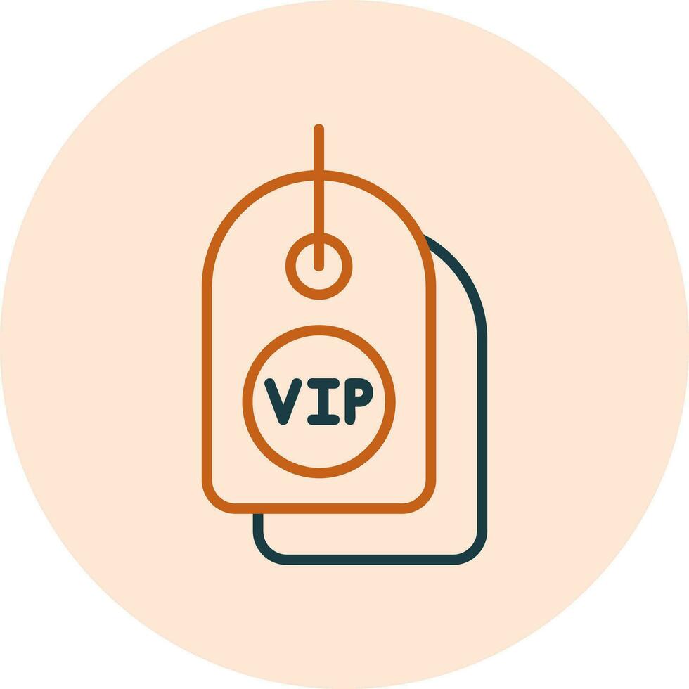 VIP oferta vector icono