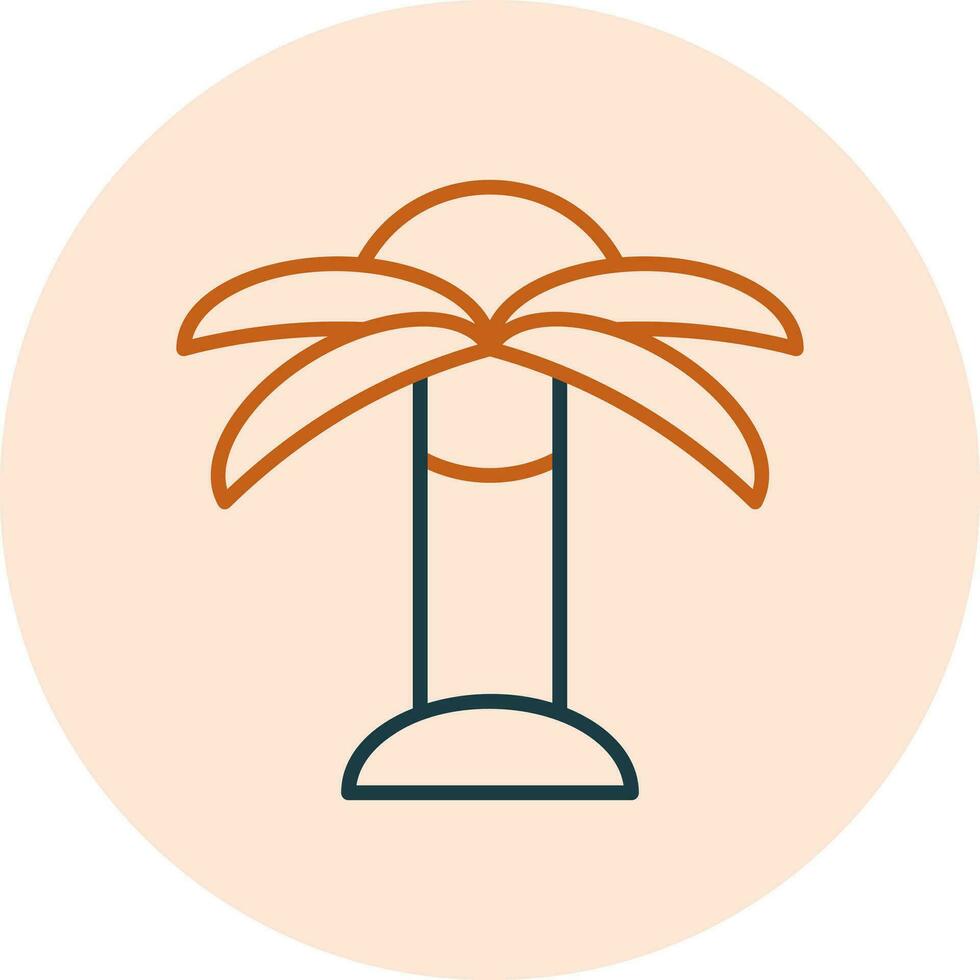 Oasis Vector Icon