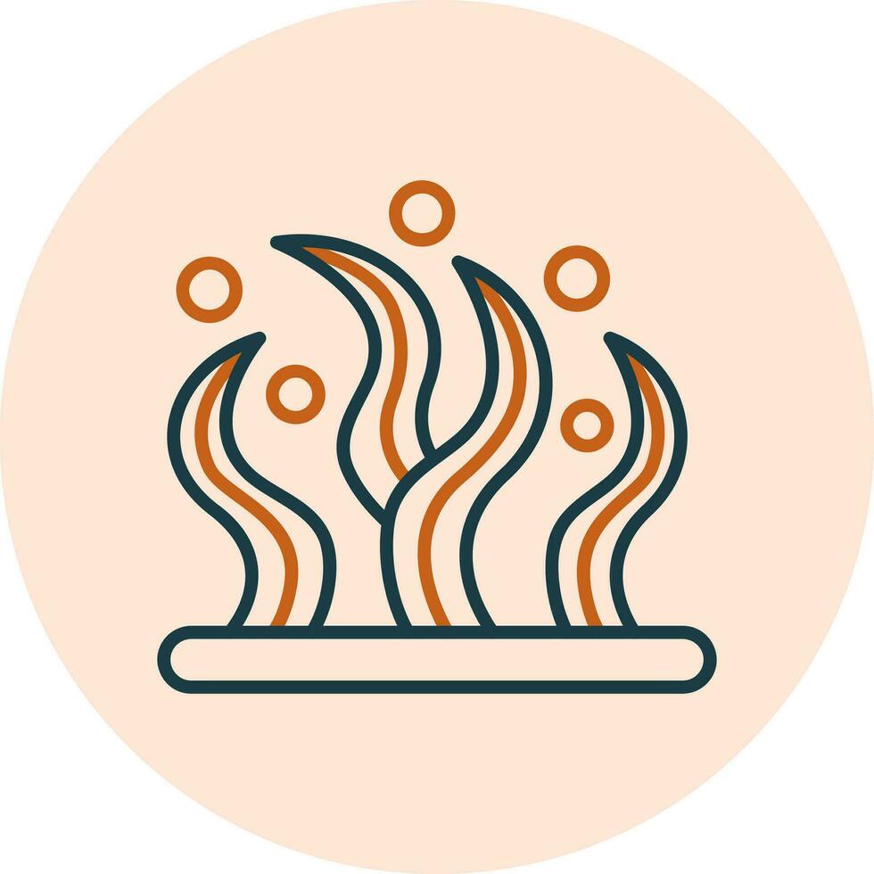 Seaweed Vector Icon
