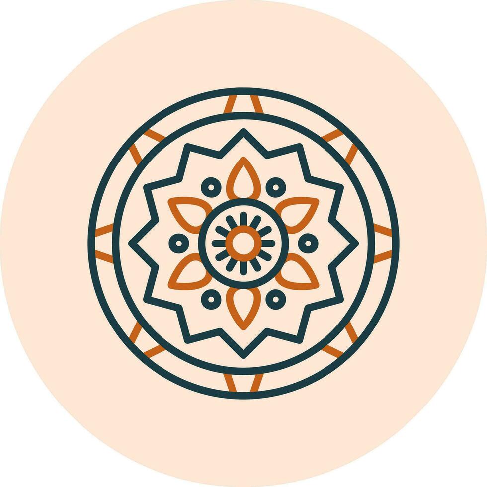 Mandala Vector Icon