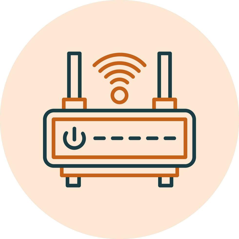 Router Vector Icon