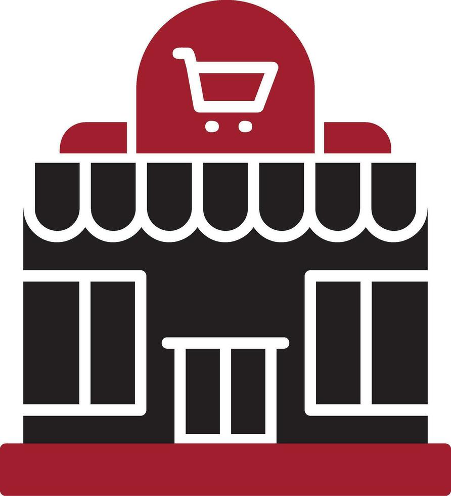 Supermarket Vector Icon