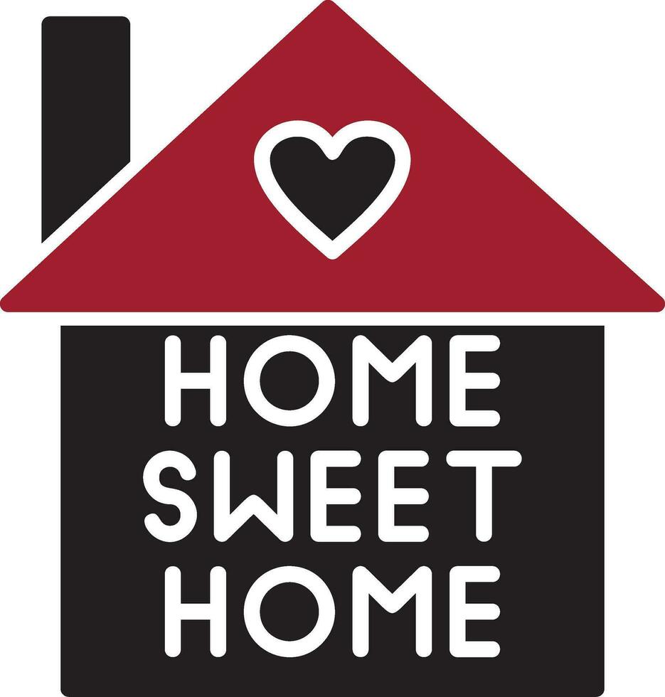 Home Sweet Home Vector Icon