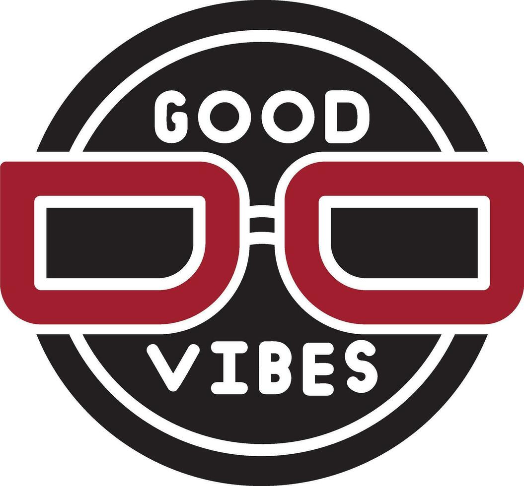 Good Vibes Vector Icon