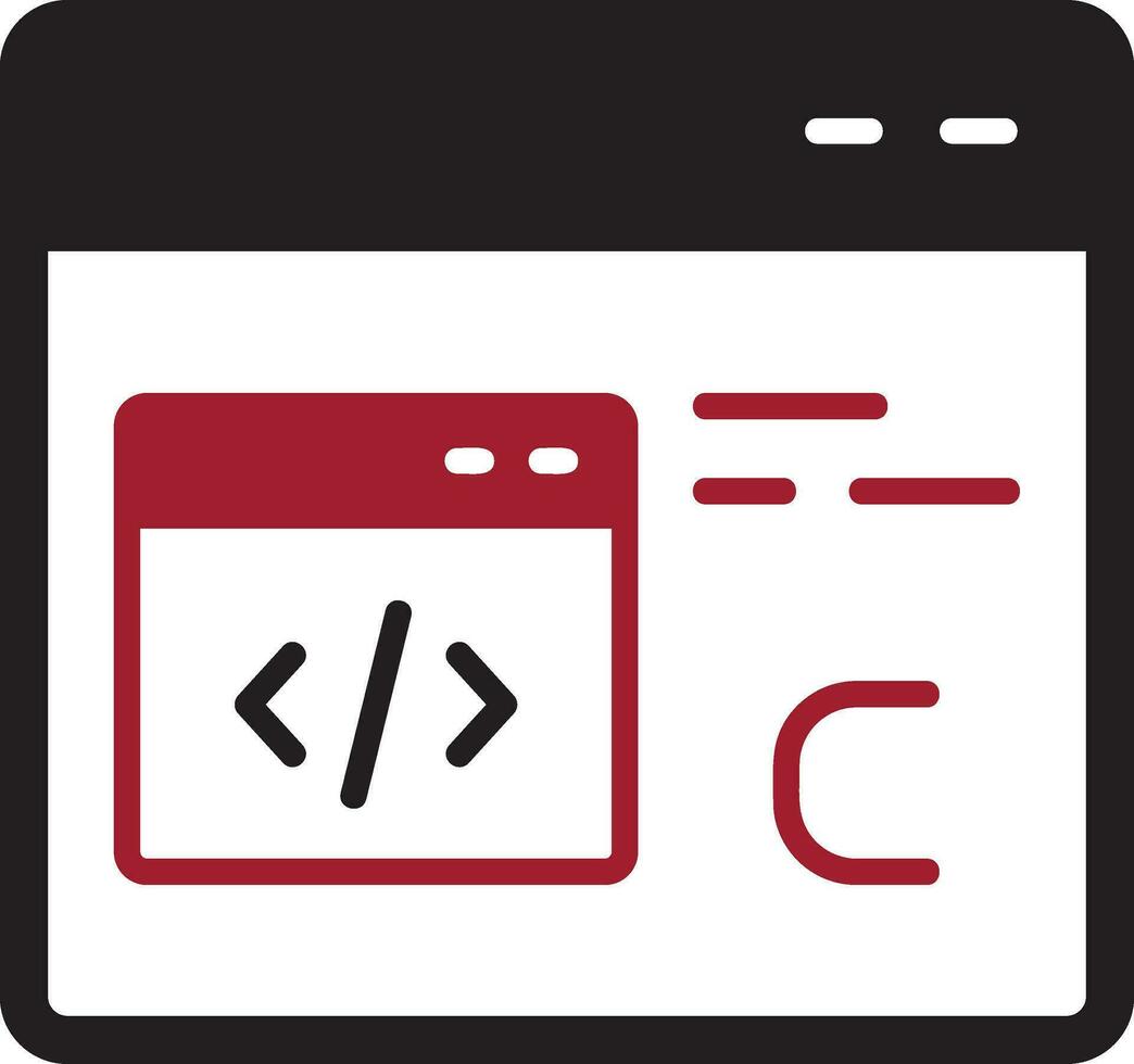 Computer Languages Vector Icon