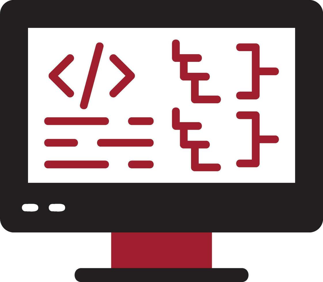 Computer Vector Icon