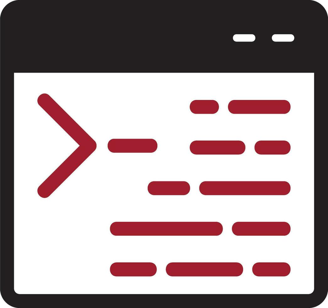 Code Terminal Vector Icon 31454443 Vector Art at Vecteezy