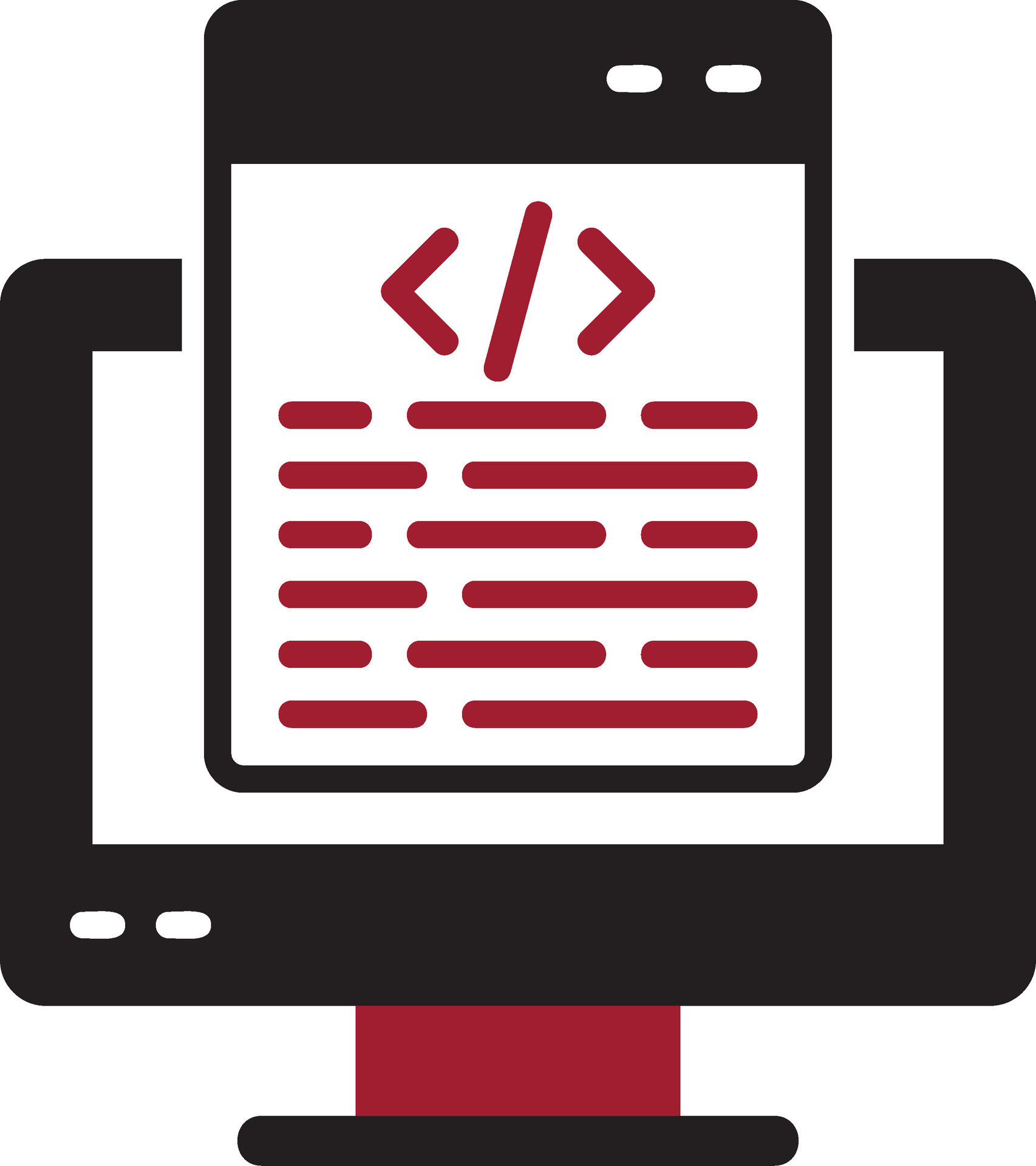 Code Vector Icon 31454535 Vector Art at Vecteezy