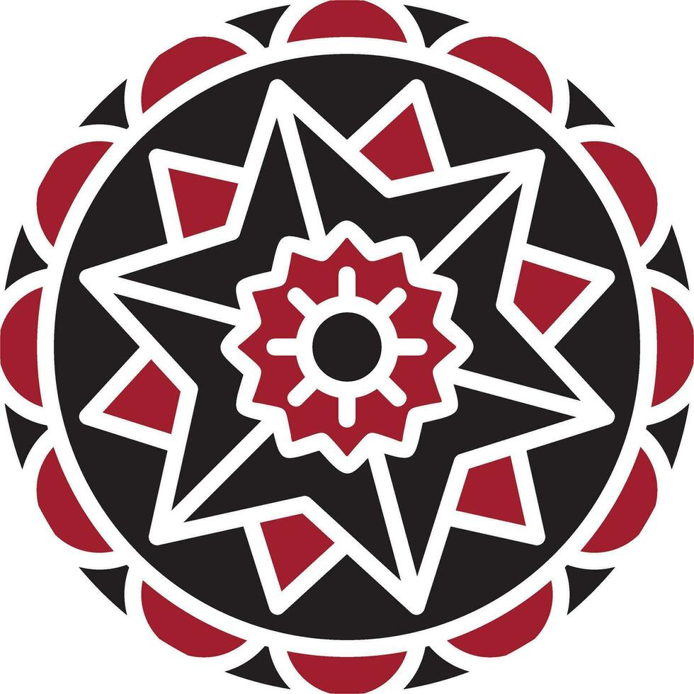 Mandala Vector Icon