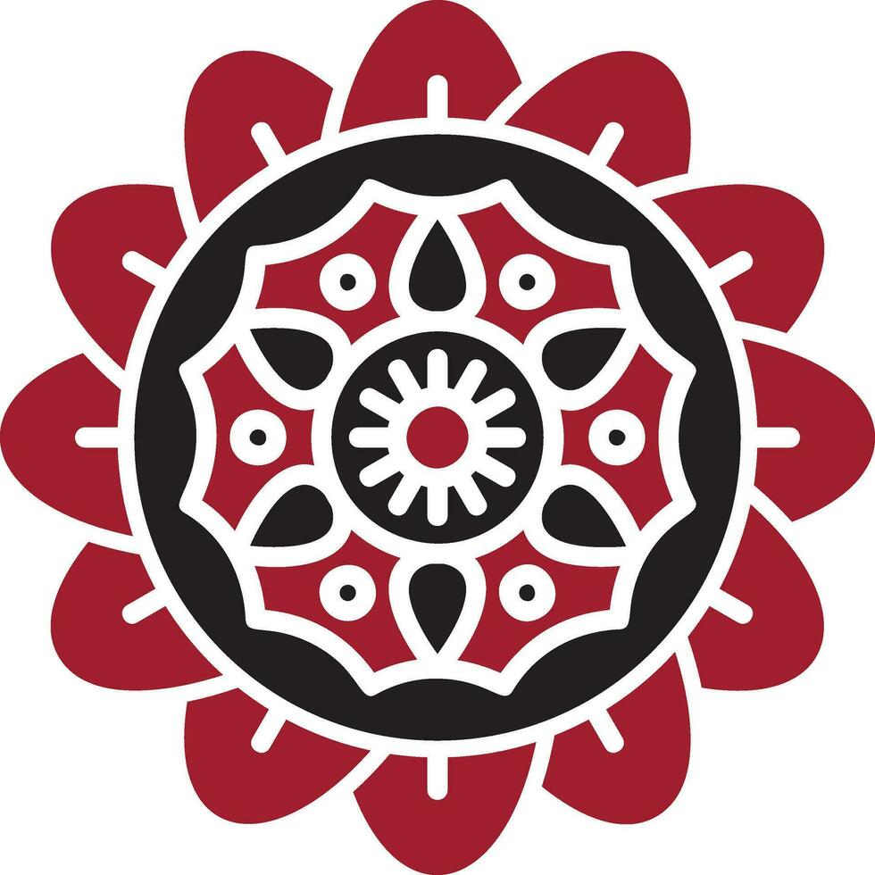 Mandala Vector Icon