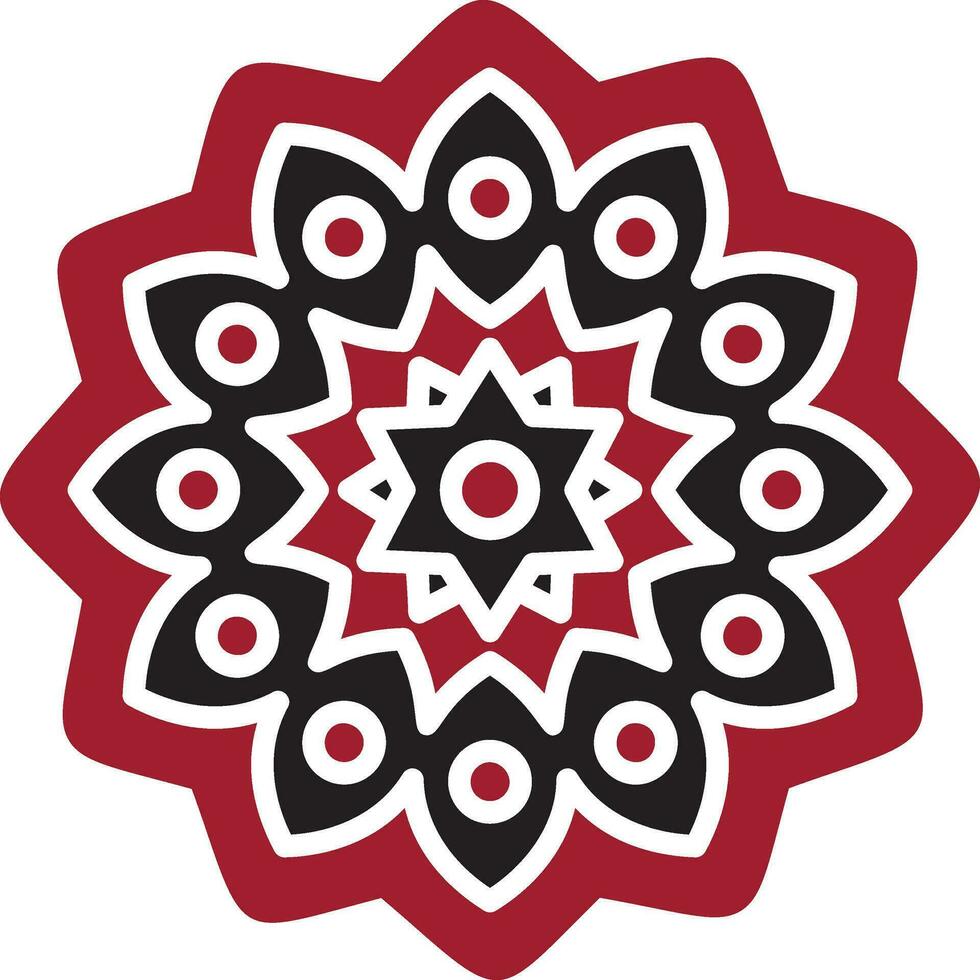 Mandala Vector Icon