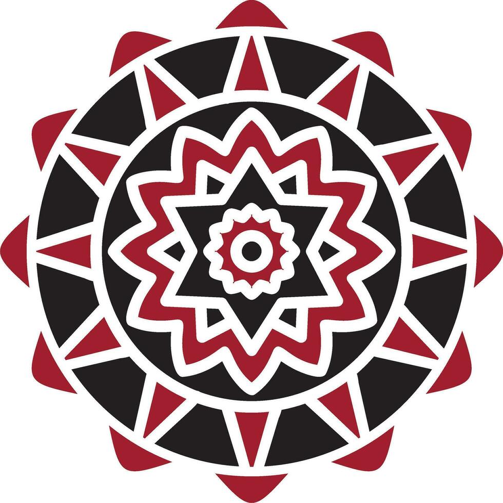 Mandala Vector Icon