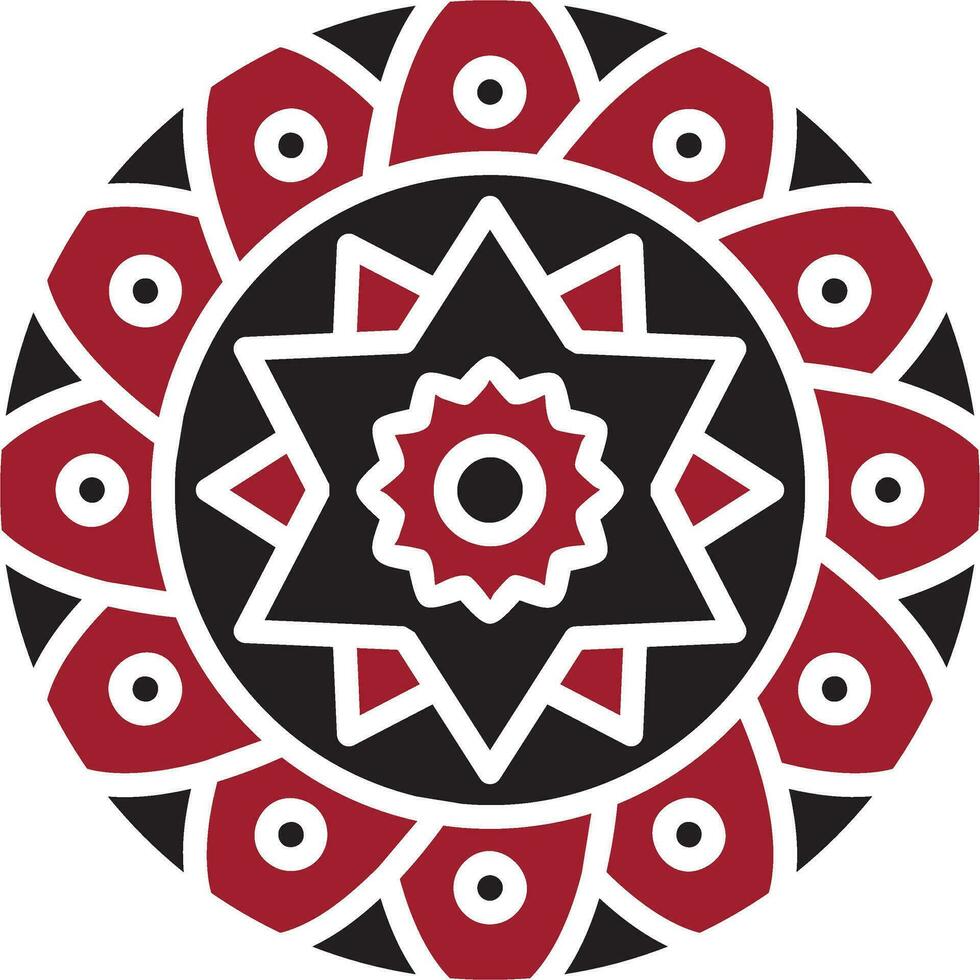 Mandala Vector Icon