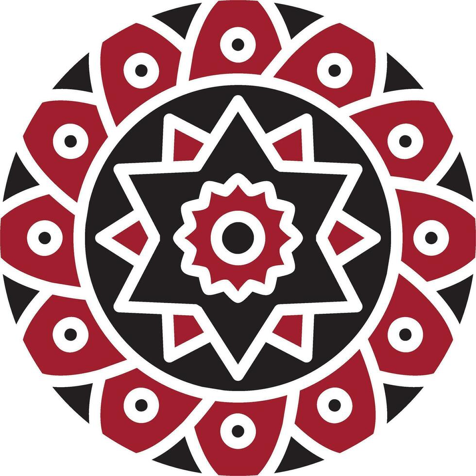 Mandala Vector Icon