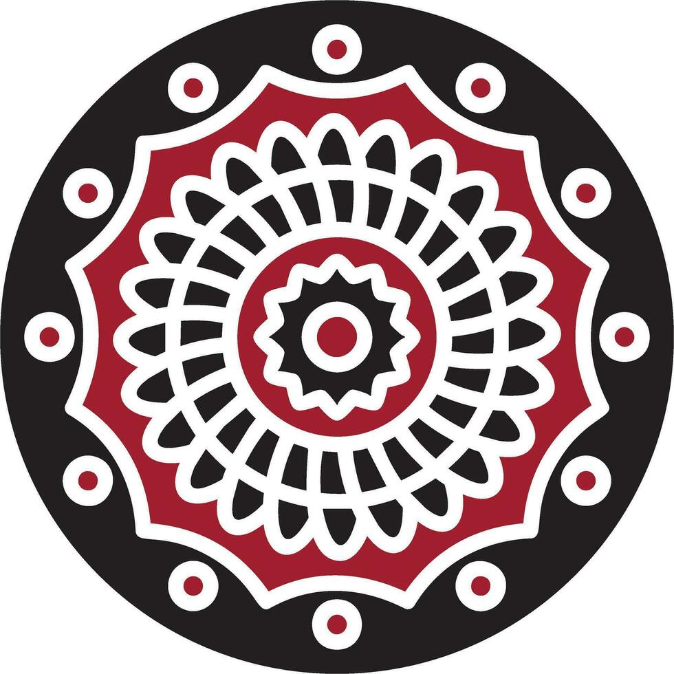 Mandala Vector Icon