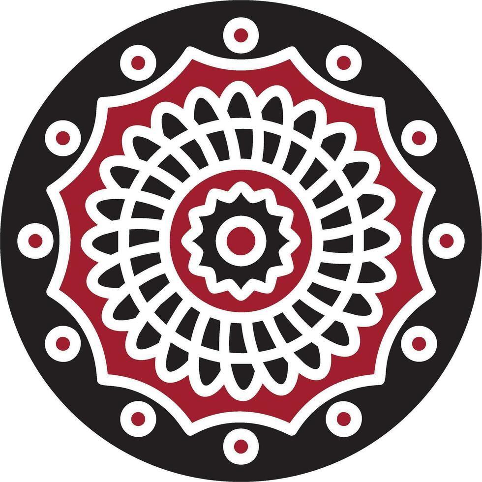 Mandala Vector Icon