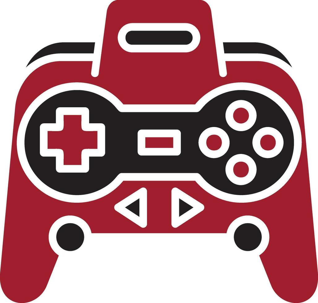 icono de vector de controlador de juego