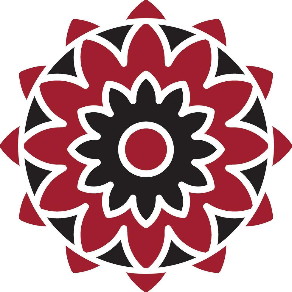 Mandala Vector Icon