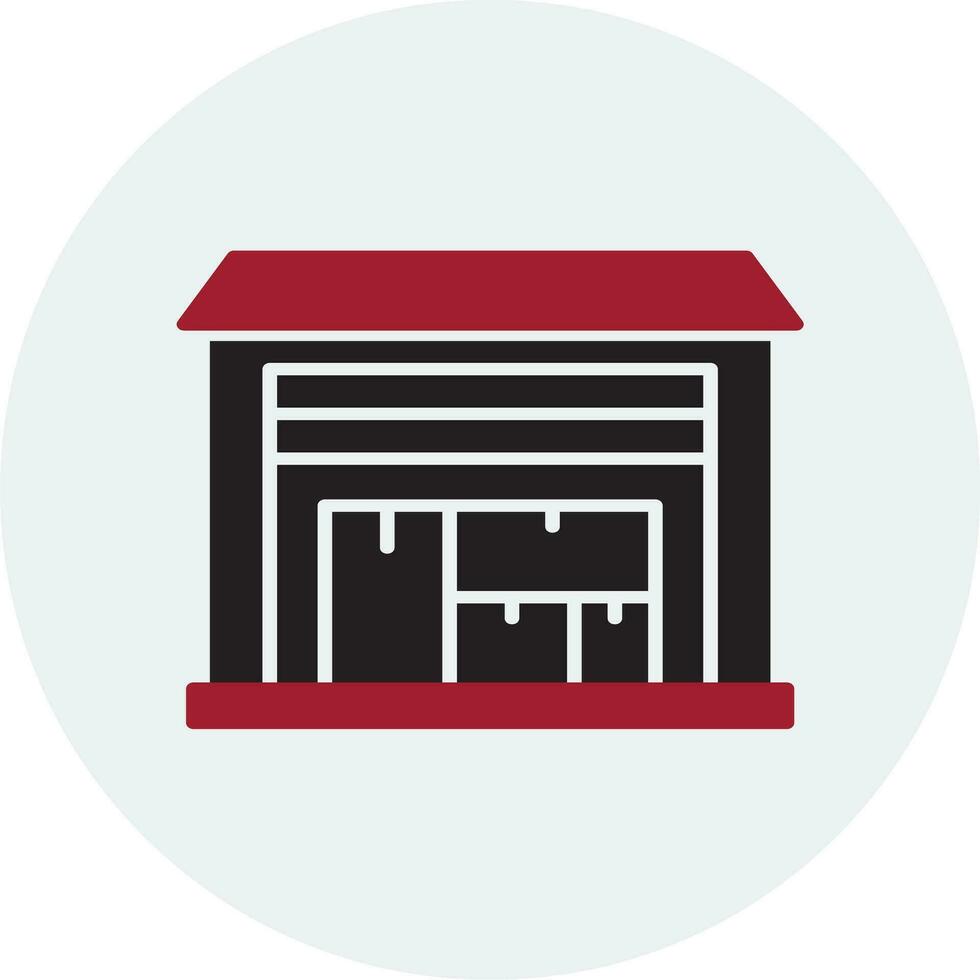 Warehouse Vector Icon