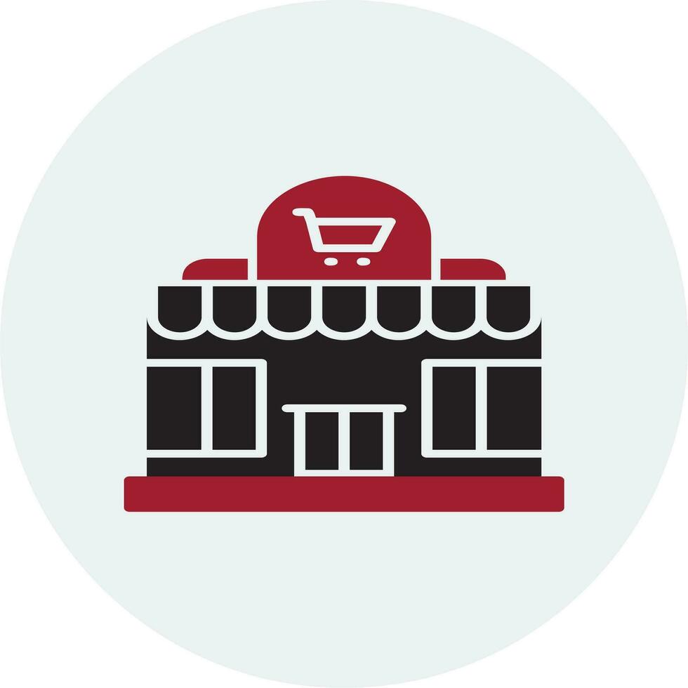 Supermarket Vector Icon