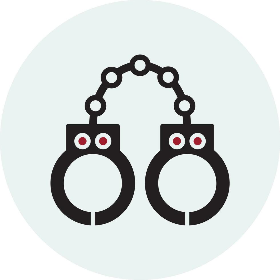 Handcuffs Vector Icon