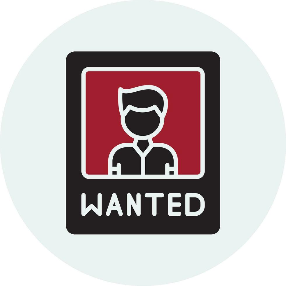 Wanted Vector Icon