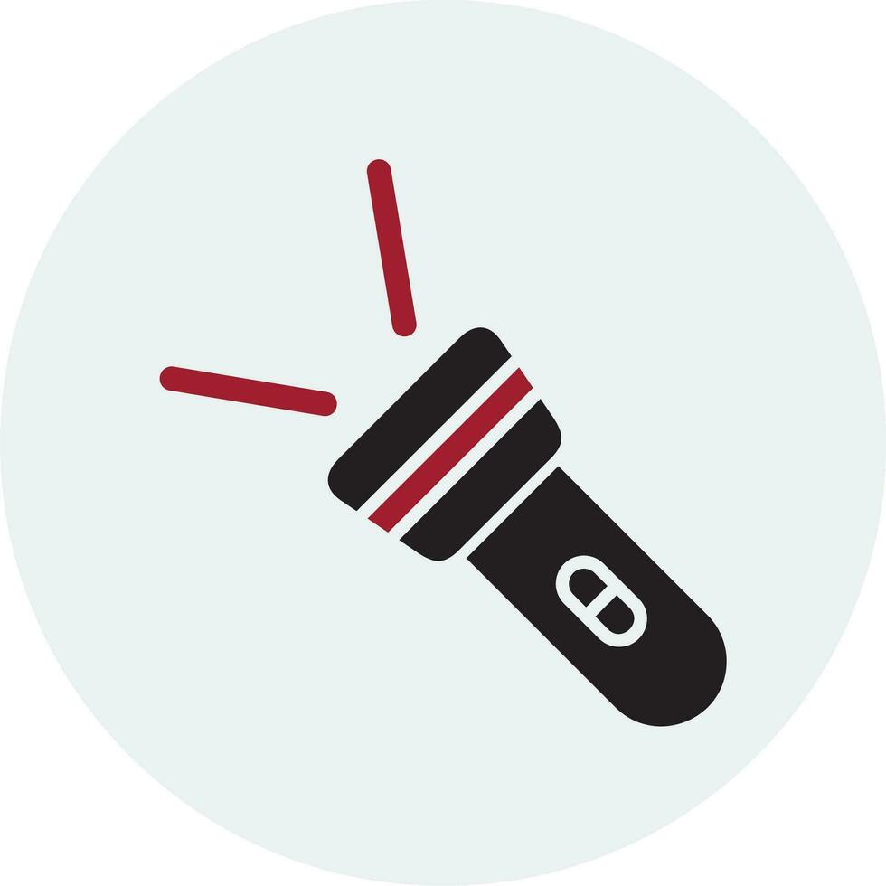 Flashlight Vector Icon