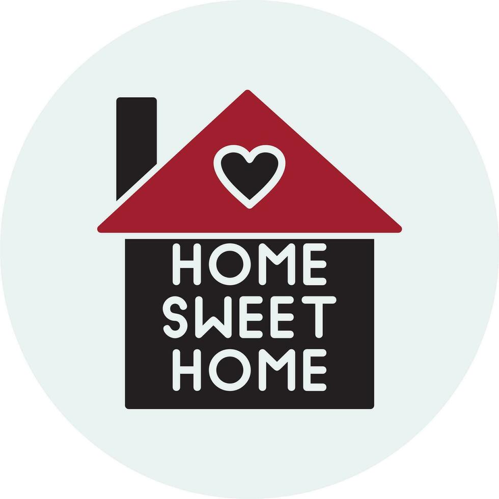 Home Sweet Home Vector Icon