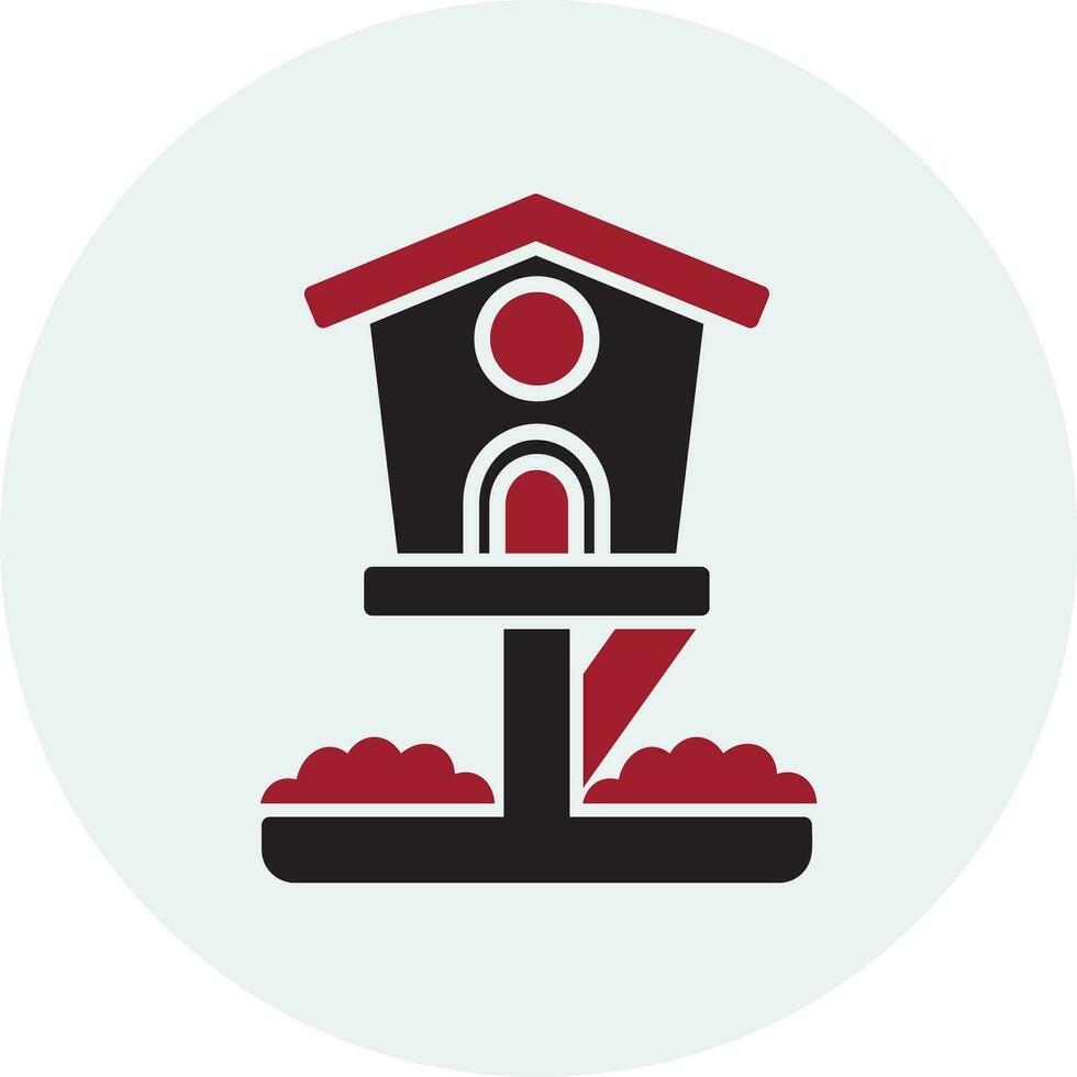 bird house Vector Icon