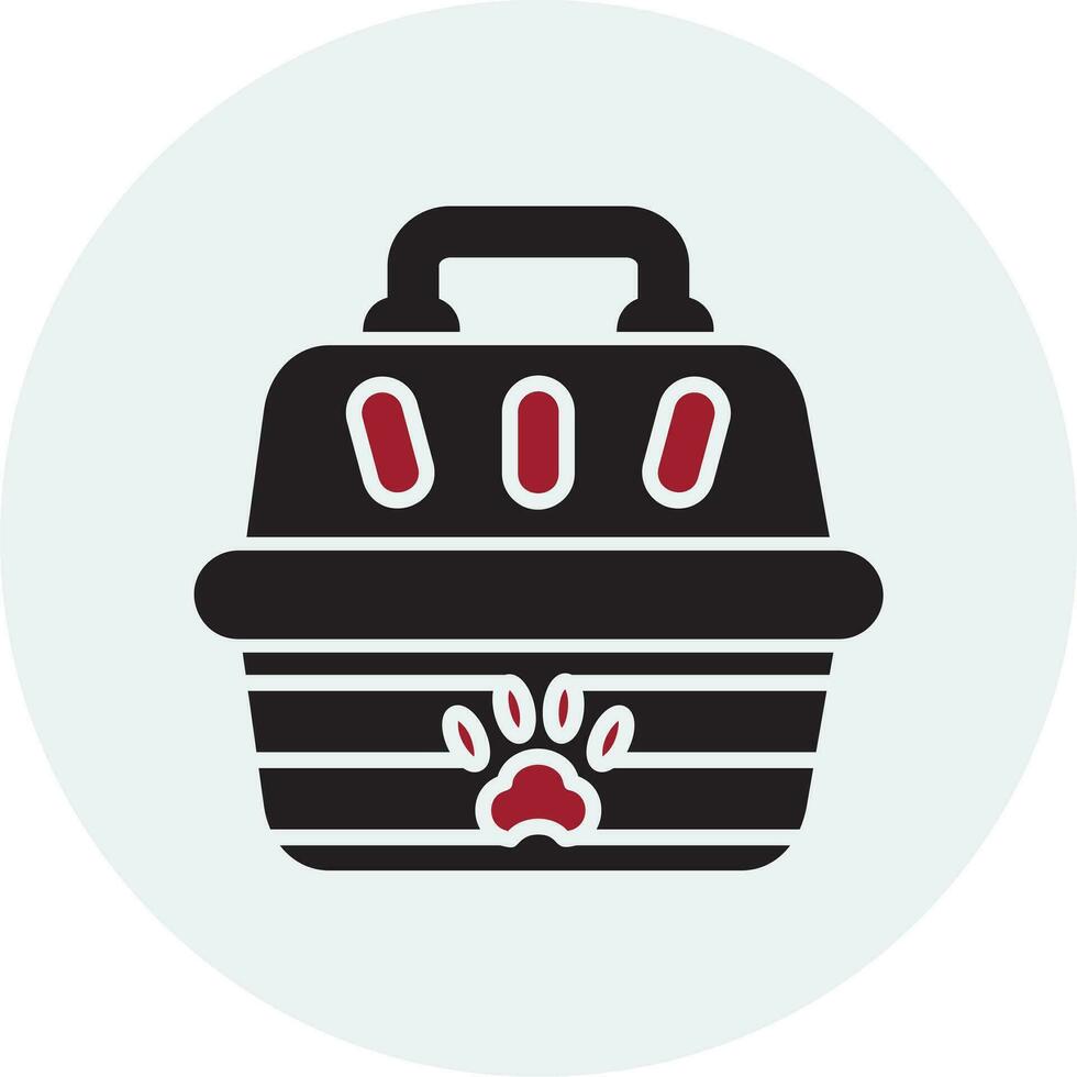 pet carrier Vector Icon