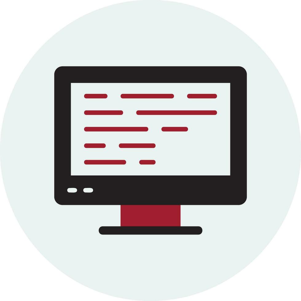 Programming Language Vector Icon