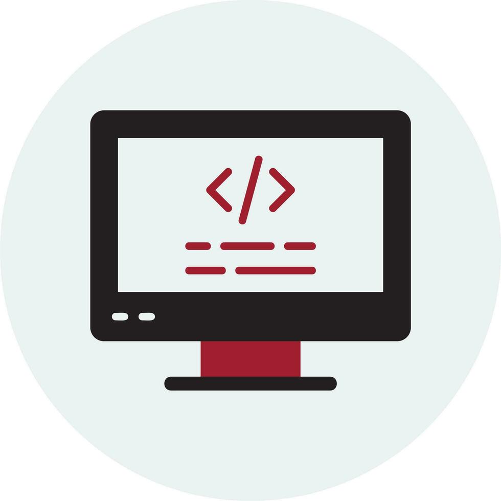 Computer Vector Icon