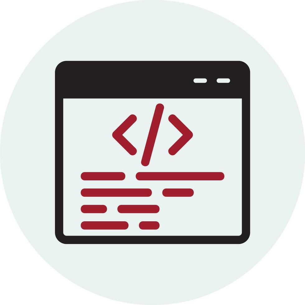 Web Programming Vector Icon