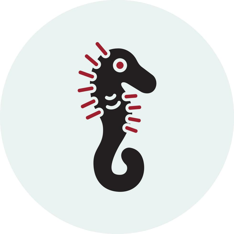 Seahorse Vector Icon