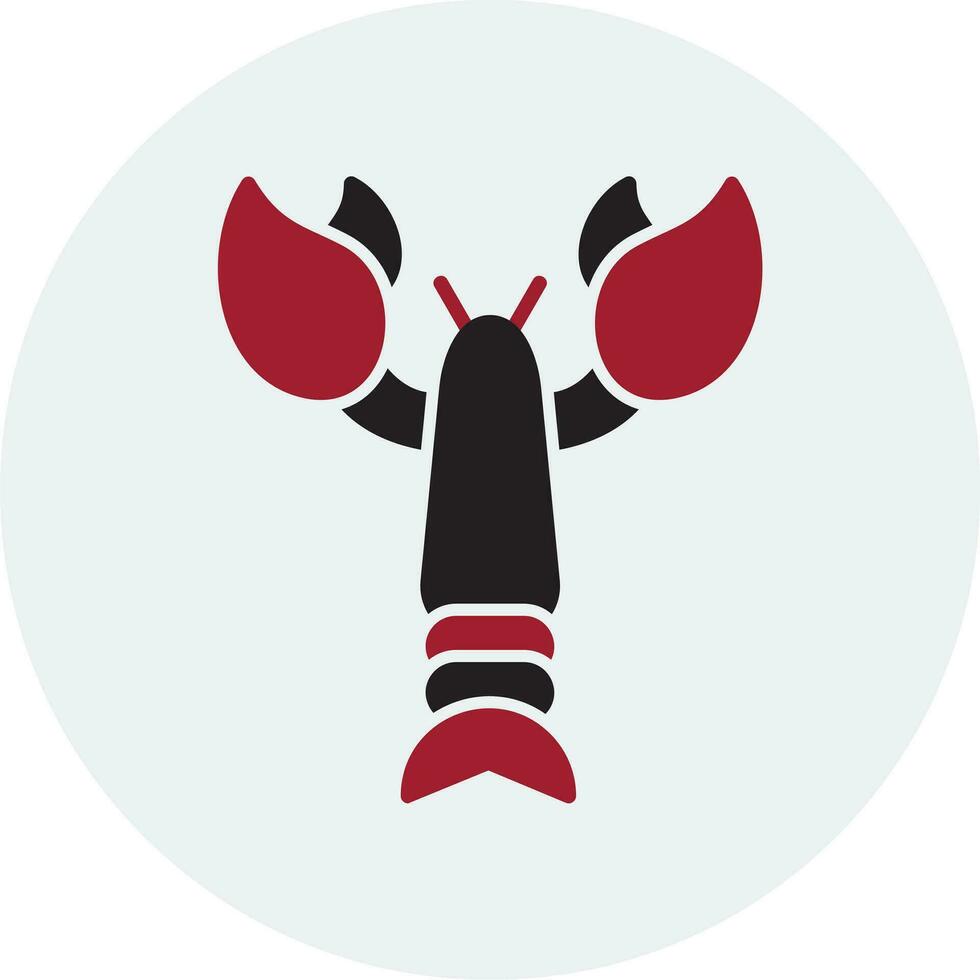 Lobster Vector Icon