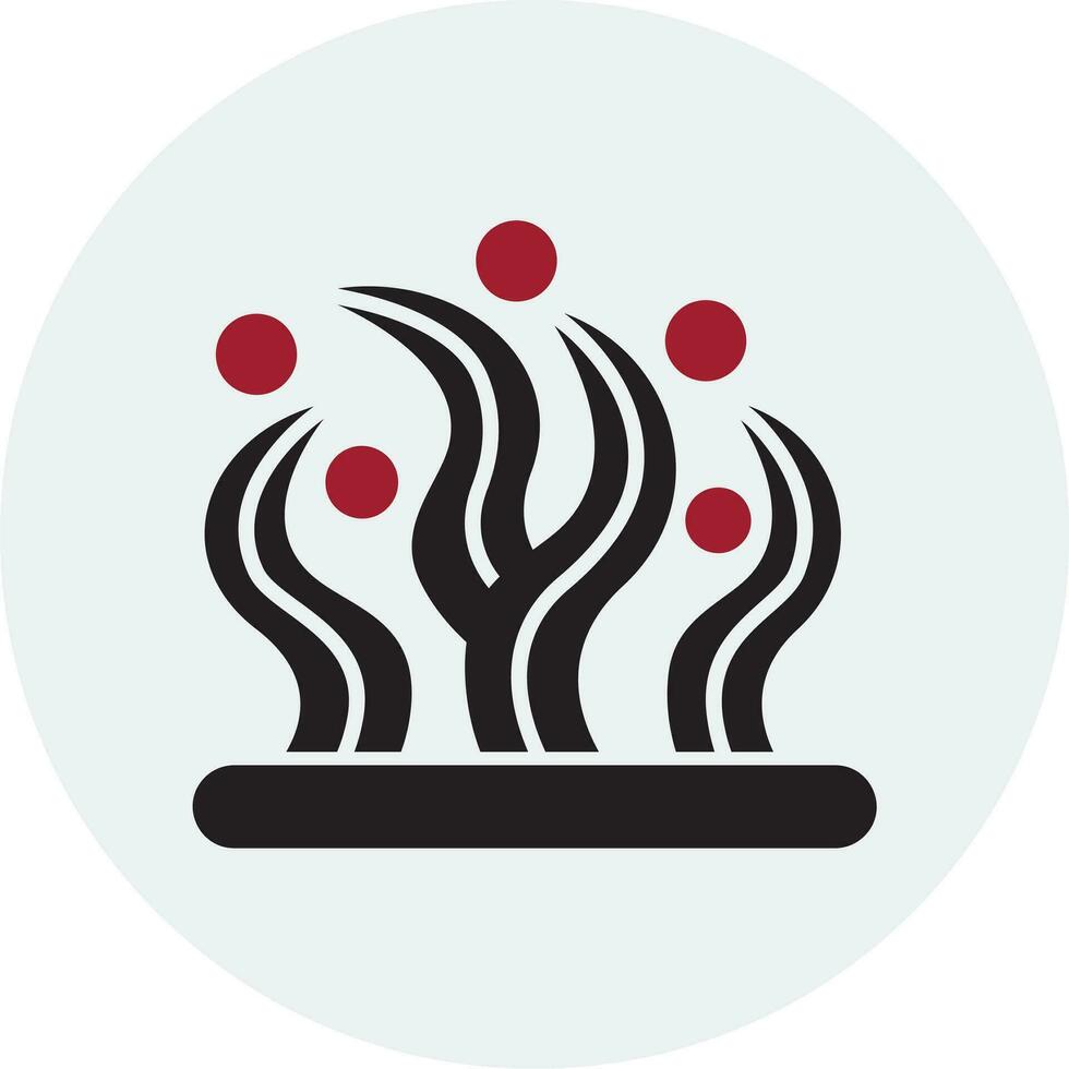 Seaweed Vector Icon