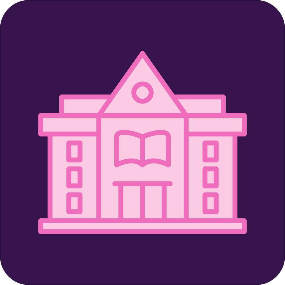Library Vector Icon