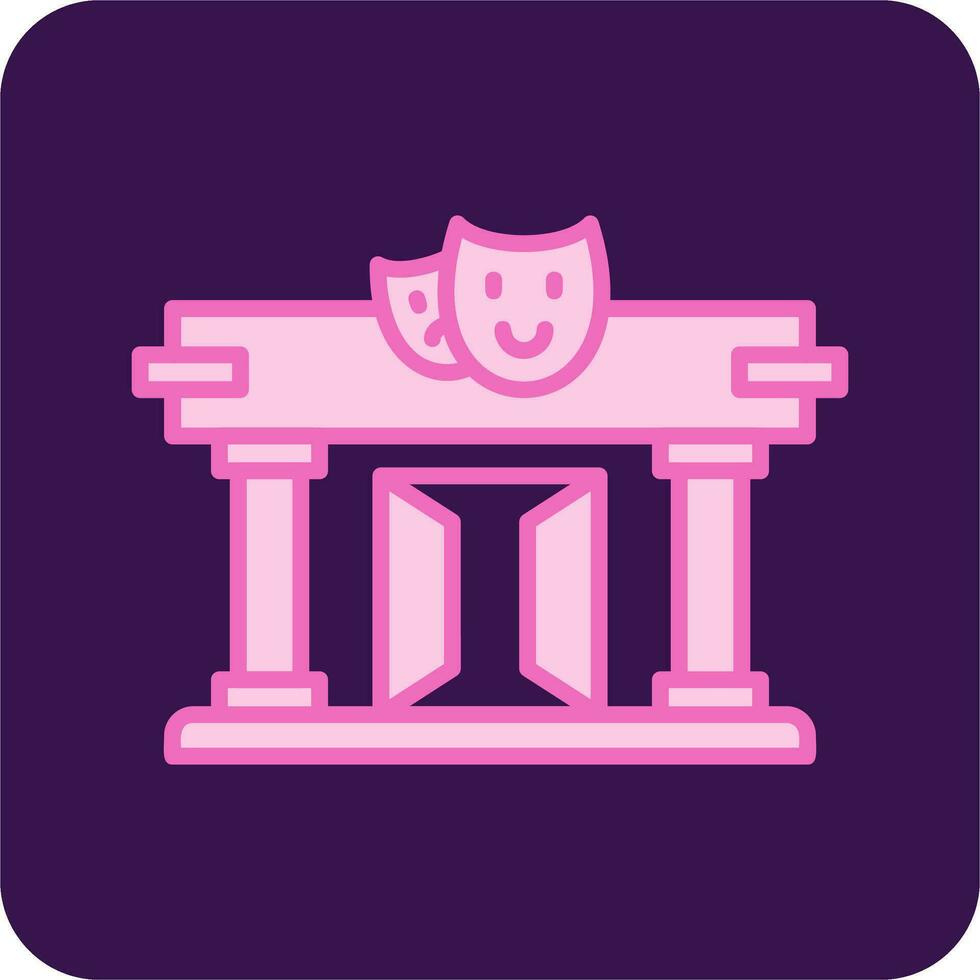 Theatre Vector Icon