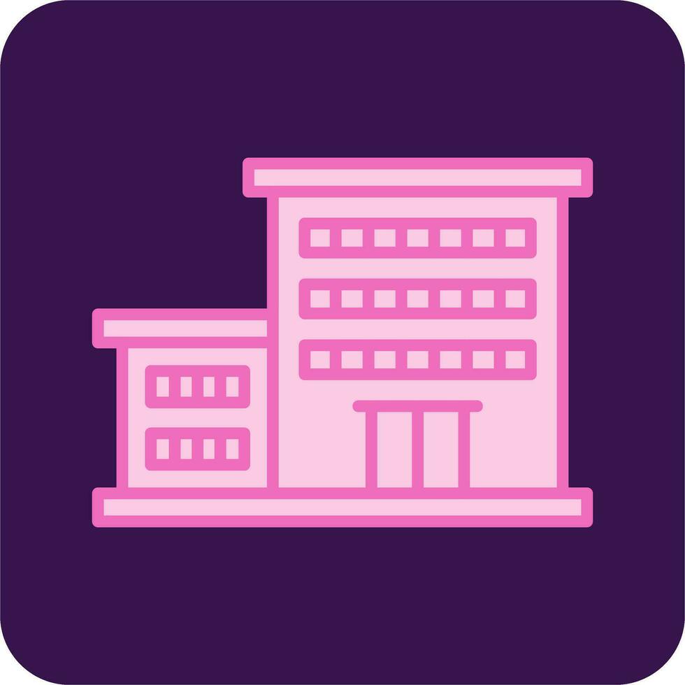 Office Block Vector Icon