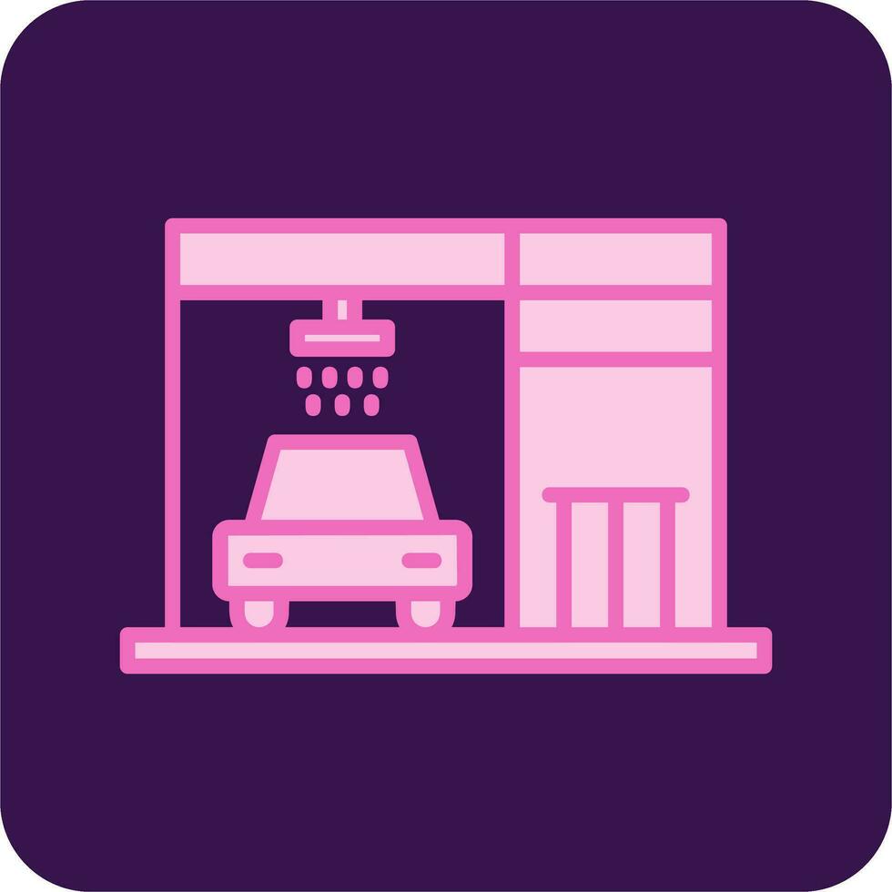 Carwash Vector Icon