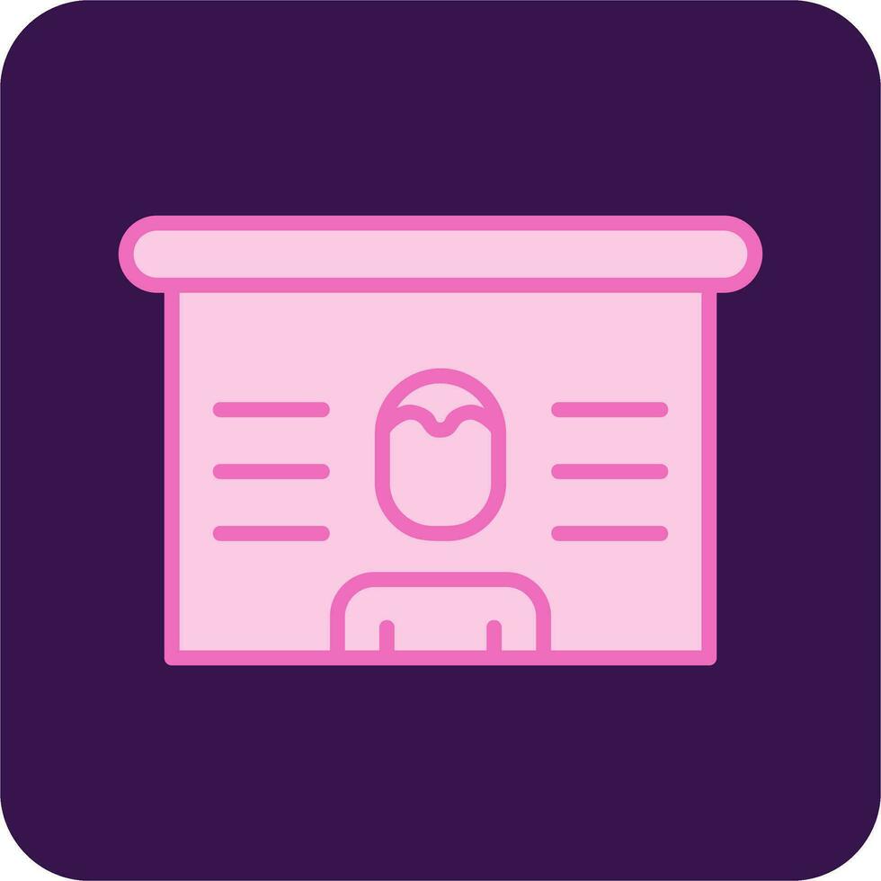 Presentation Vector Icon