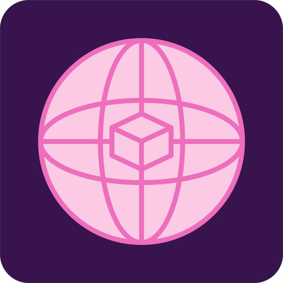 Global Network Vector Icon