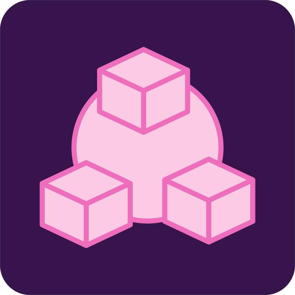 Block Vector Icon