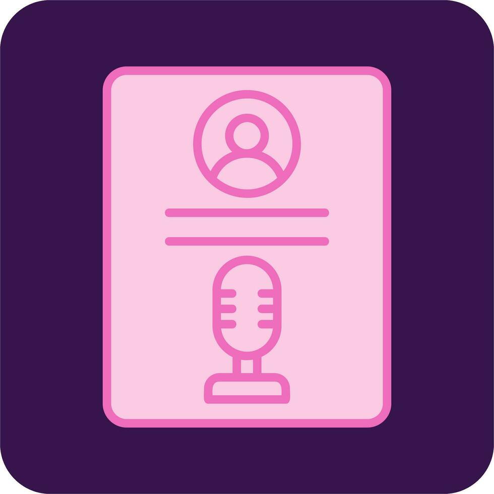 Record Vector Icon