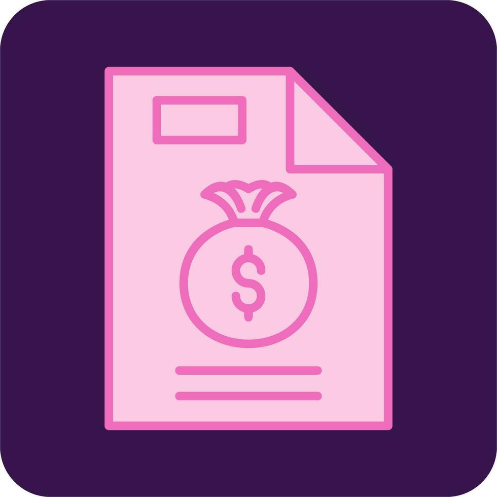 Loan Vector Icon
