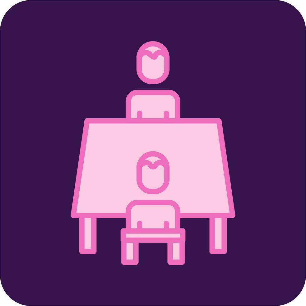 Interview Vector Icon