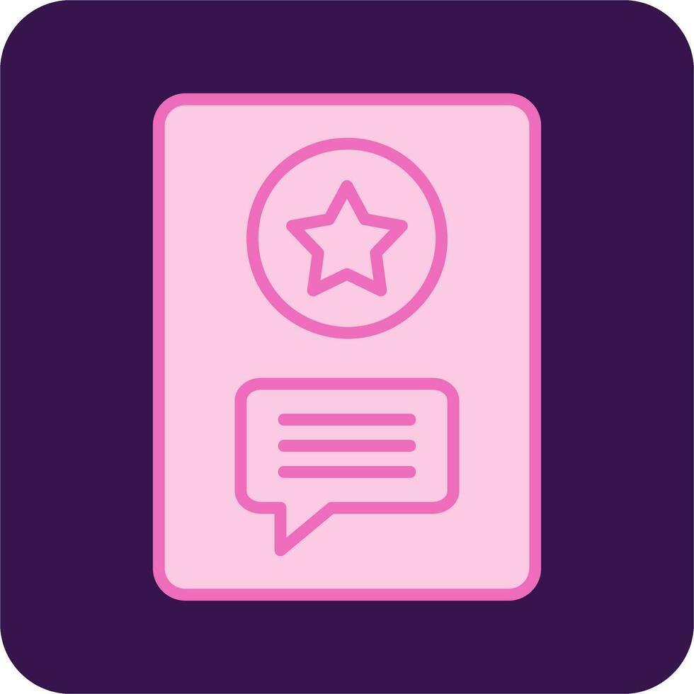 Greeting Vector Icon